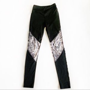 SO Yoga High-Rise Black/Gray Leggings XS